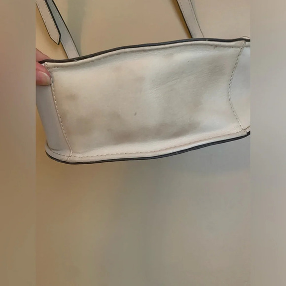 Aimee Kestenberg Sorrento Crossbody Bag - leather white cream purse - Picture 11 of 13